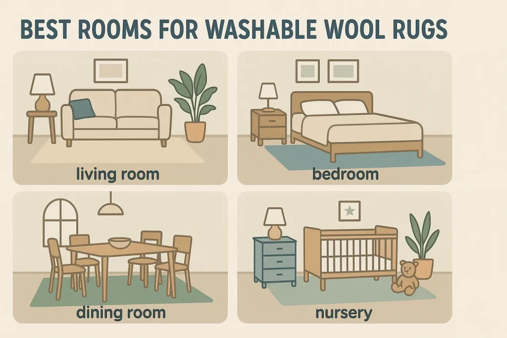 Benefits of Washable Wool Rugs